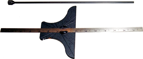 6431 - UNIVERSAL DEPTH GAUGE 1/32" & 1.0MM X 6" (150MM)