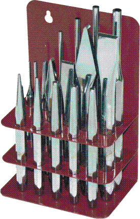 8418 - 17 Piece Pin Punch & Chisel Set