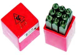 8882 - 1/4" Number Punch Set