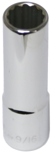 14518 - 9/16" x 1/2" Drive Deep Socket (12 Point)