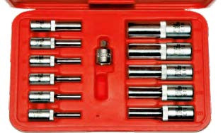 E1208 - 12 PC. "E4-E18" DEEP F/MALE TORX 