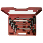 MK067 - 9Pc. Tamper Torx & Torx-r L/Arm T-Handle Set