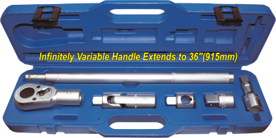 25555 - Ratchet / Flex Head / T-Bar Set