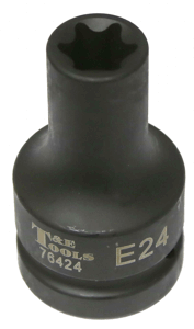 76424 - E24 x 1" Drive Female Torx Impact Socket