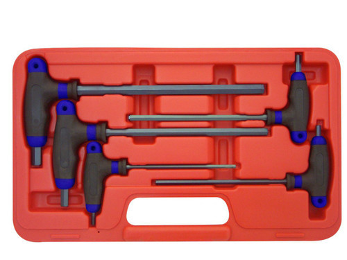 Hex bolt extractor T handle set