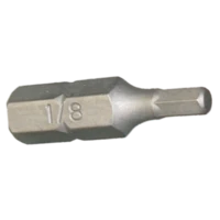 30604 - 1/8" 1/4" HEX IN-HEX INSERT BIT 1" (25MM)