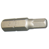 30606 - 3/16" 1/4" HEX IN-HEX INSERT BIT 1" (25MM)