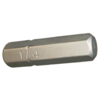 30608 - 1/4" 1/4" HEX IN-HEX INSERT BIT 1" (25MM)