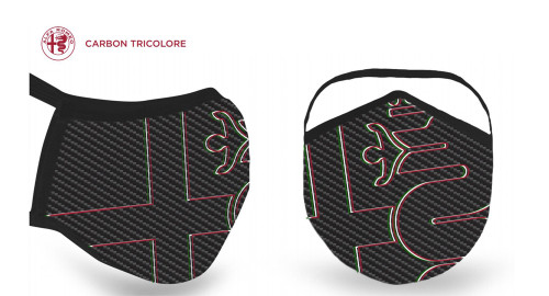 ALFA ROMEO Protective Face Mask (Carbon)