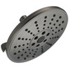 Delta 52688-KS-PR Universal Showering Components H2Okinetic 3-Setting Raincan Shower Head, Lumicoat Black Stainless