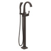 Delta T4777-RBFL Stryke Delta Stryke Single Handle Floor Mount Tub Filler Trim, Venetian Bronze