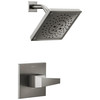 Delta T14243-KS-PR Trillian 14 Series H2Okinetic Shower Only Trim, Lumicoat Black Stainless