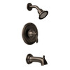 Moen T2153EPORB Bath and Shower Faucet with Posi-Temp Pressure Balanced Trim in Oil Rubbed Bronze
