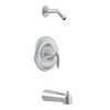 Moen T62133NH Bath and Shower Faucet with Posi-Temp Pressure Balanced Trim in Chrome