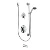 Bath and Shower Faucet with Posi-Temp Pressure Balanced Trim in Chrome