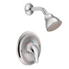 Moen L2362 Posi-Temp Pressure Balanced Shower Trim with Shower Head in Chrome
