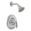 Moen T62132 Posi-Temp Pressure Balanced Shower Trim with Shower Head in Chrome