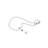 Extended Reach Lever Handle Kit for 8416 and 8418 Faucets in Chrome