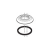 Handle Escutcheon in Brilliance Stainless