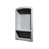 4.313-in D x 15-in W x 22-in H Solid Surface Soap Dish in Tahiti Gray