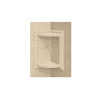 5.75-in D x 5.75-in W x 11-in H Solid Surface Soap Dish in Bermuda Sand