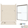 Swan SSP326L050-M58570BC 72-in x 60-in x 32-in 5-Piece Alcove Shower Kit in Tahiti Desert