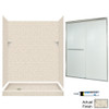 Swan STP326L050-M58570NR 72.5-in x 60-in x 32-in 5-Piece Alcove Shower Kit in Tahiti Desert