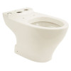 Elongated Bowl, 12" Rough-In in Colonial White