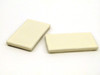 Side Plate (2 Pieces) with Velcro Tape for Carlyle, Carolina, and Vespin Toilets in Sedona Beige