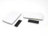 Side Plate (2 Pieces) with Velcro Tape for Carrollton and Pacifica Toilets in Cotton