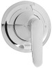 Single Handle Three Way Diverter Trim in Brushed Nickel