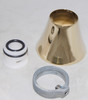 Spout Assembly for Nexus Shower Faucets in Polished Brass
