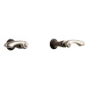 Handle Kit in Polished Nickel/Cocoa Bronze
