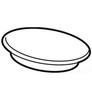 Replacement Handle Cap in Brilliance Stainless