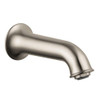 Hansgrohe 14148821 Talis C Tub Spout Wall Mounted Non Diverter in Brushed Nickel