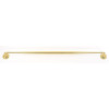 Alno Charlie's Collection A6720-30-PB Towel Bar Transitional in Polished Brass
