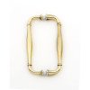Alno Charlie's Collection G726-6-PA Back-to-Back Pull Traditional in Polished Antique