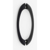 Alno C855 Series G855-6-MB Back-to-Back Pull Modern in Matte Black