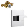 Shower Trim Kit in Polished Chrome