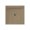 42.188-in D x 36.375-in W x 5.5-in H Solid Surface Shower Base in Barley