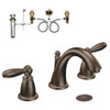 Moen KLBR-D-T6620ORB Two-Handle High-Arc Lavatory Faucet in Oil Rubbed Bronze
