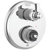 Delta T24956-LHP Dorval Traditional 2-Handle Monitor 14 Series Valve Trim with 6 Setting Diverter, Chrome
