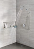 Delta 55386-PR Universal Showering Components 3-Setting Wall Mount Handshower, Lumicoat Chrome