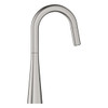 Grohe 32283DC3 Ladylux 1.75 GPM Single-Handle Kitchen Faucet in Supersteel Infinity Finish