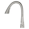 Grohe 32298DC3 Ladylux 1.75 GPM Single-Handle Kitchen Faucet in Supersteel Infinity