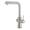 Grohe 31608DC2 Blue 1.75 GPM Professional Kitchen Faucet Starter Kit in Supersteel Infinity