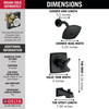 Delta T17464-BL Ashlyn Monitor 17 Series Tub and Shower Trim, Matte Black