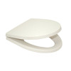 Toto SS214#11 Elongated Closed-Front Toilet Seat and Lid with Technology in Colonial White