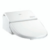 Elongated Closed Front Toilet Seat with Lid and Washlet in Cotton
