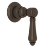Rohl A4912LMTCBTO Trim for Volume Control and 4-Port Dedicated Diverter with Metal Lever Handle, Tuscan Brass